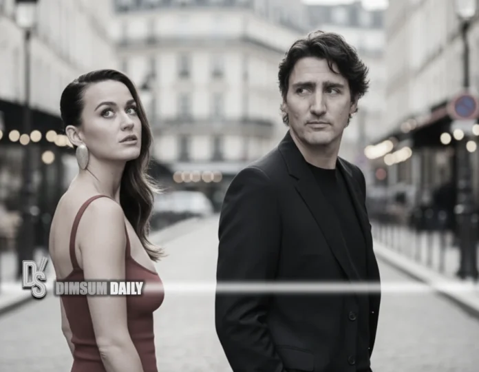 Katy Perry and Justin Trudeau